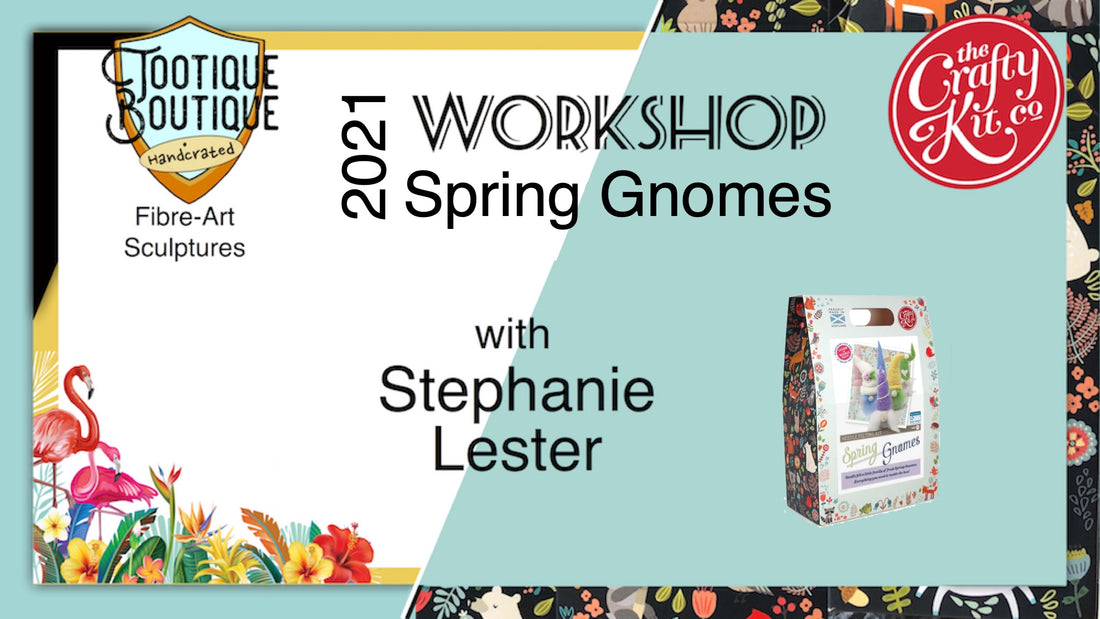 Make Needle Felt Spring Gnomes!