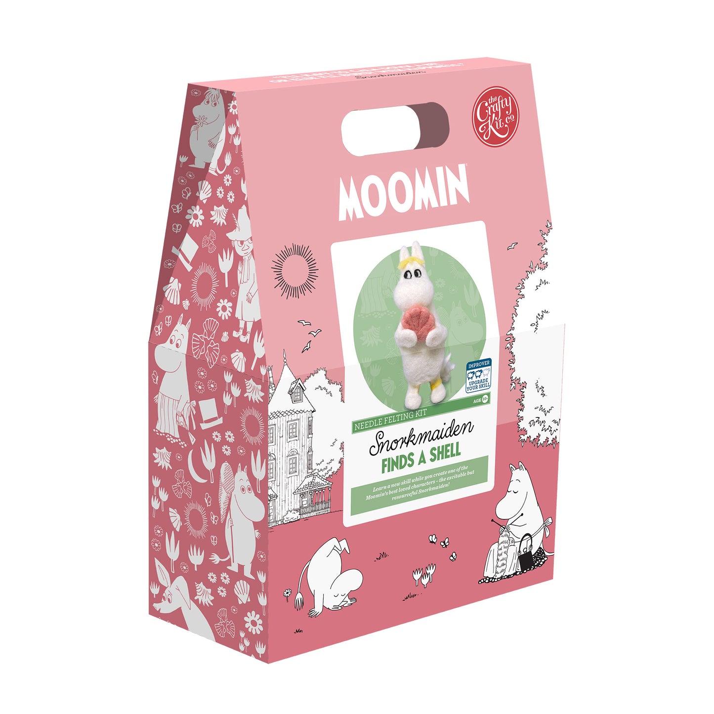 Moomin - Snorkmaiden Finds a Shell Needle Felting Kit