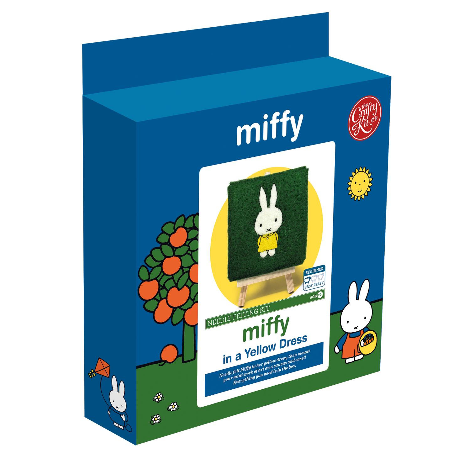 Miffy - Miffy in a Yellow Dress Needle Felting Craft Kit