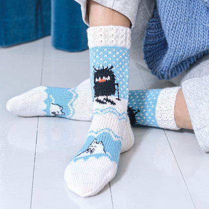 Knitted Moomin Socks Pattern Book