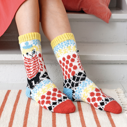 Knitted Moomin Socks Pattern Book