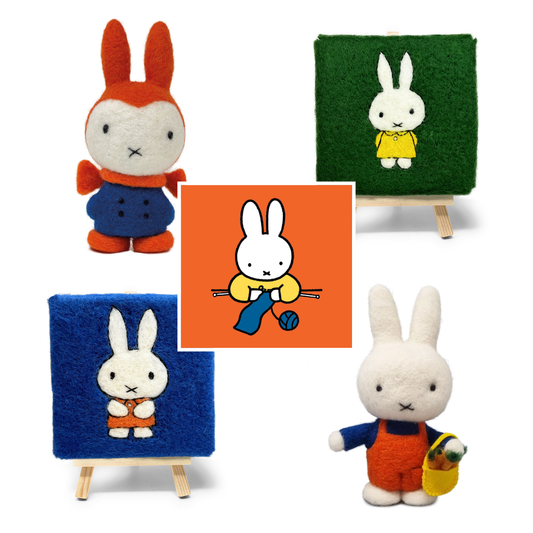 Miffy Needle Felting Bundle