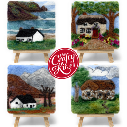 CKC Crafty Cottages Needle Felting Bundle