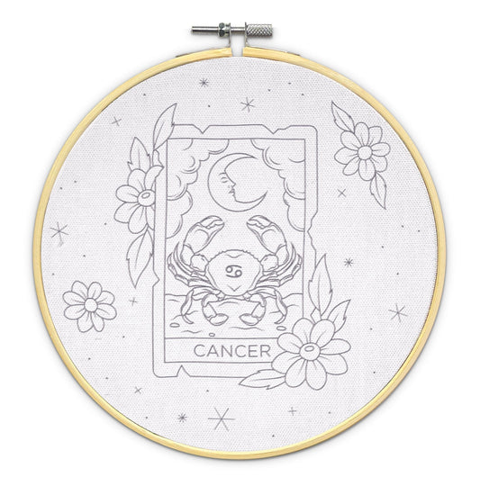 Signs of the Zodiac - Cancer Embroidery Kit