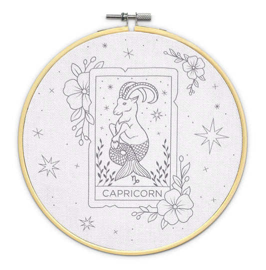 Signs of the Zodiac - Capricorn Embroidery Kit