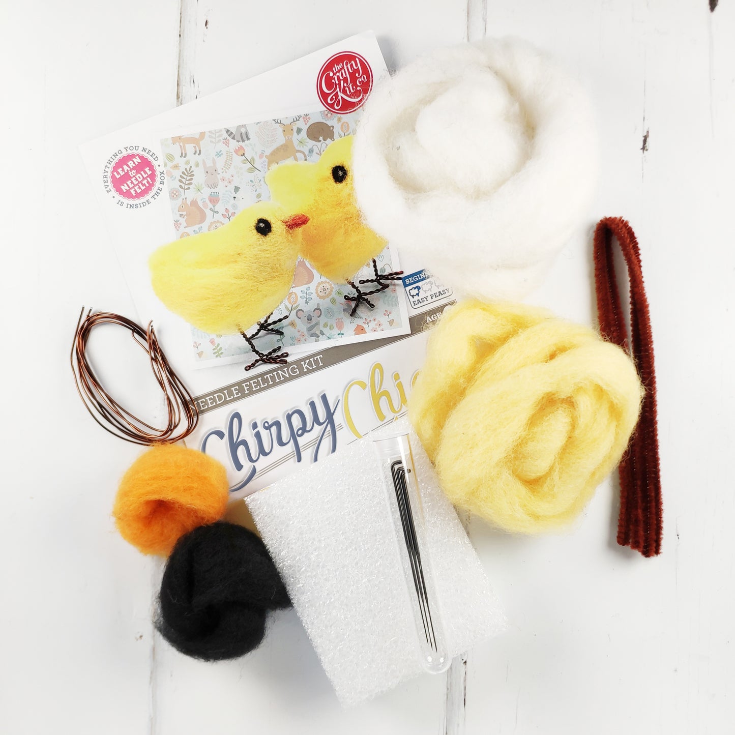 CKC Bird Needle Felting Bundle