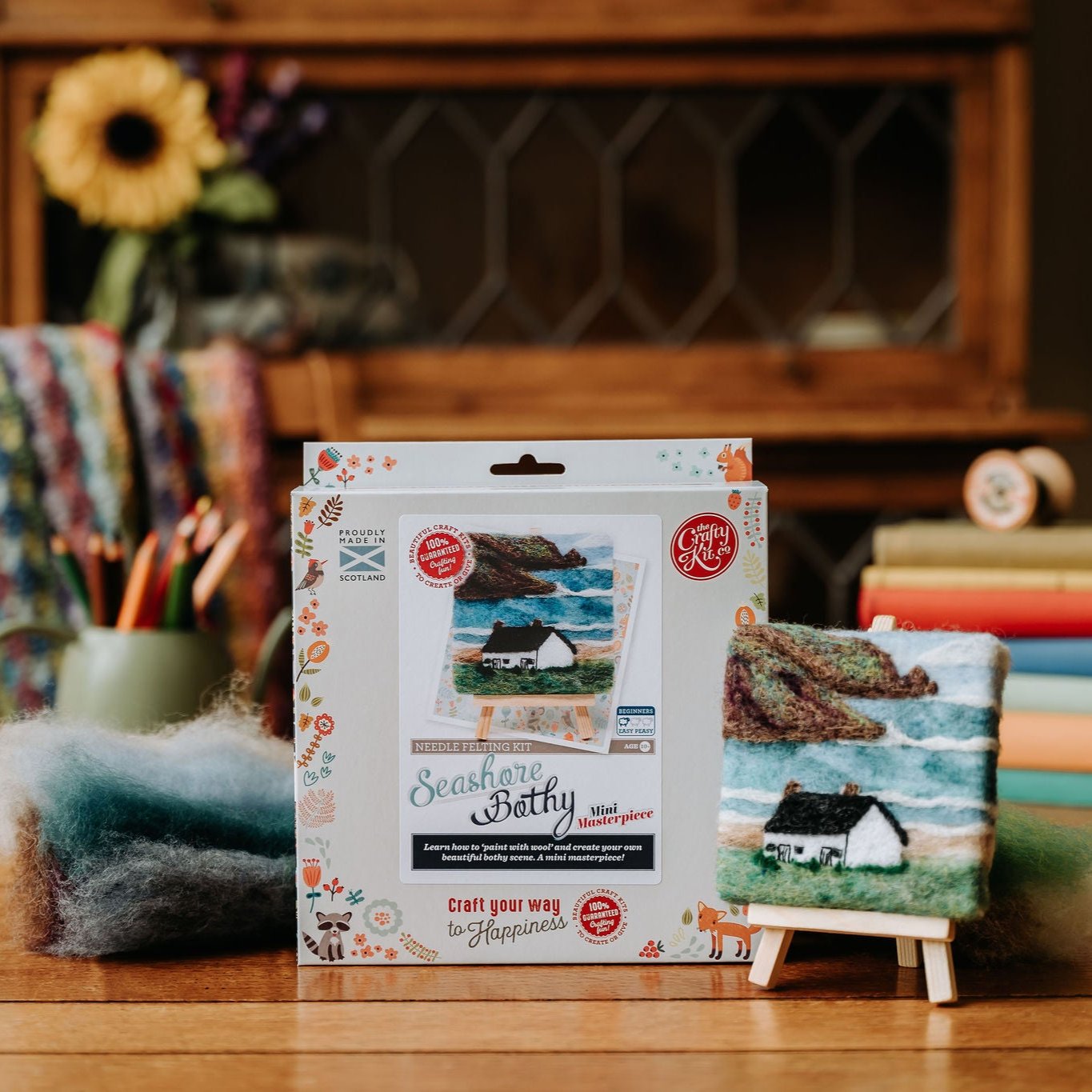 CKC Crafty Cottages Needle Felting Bundle