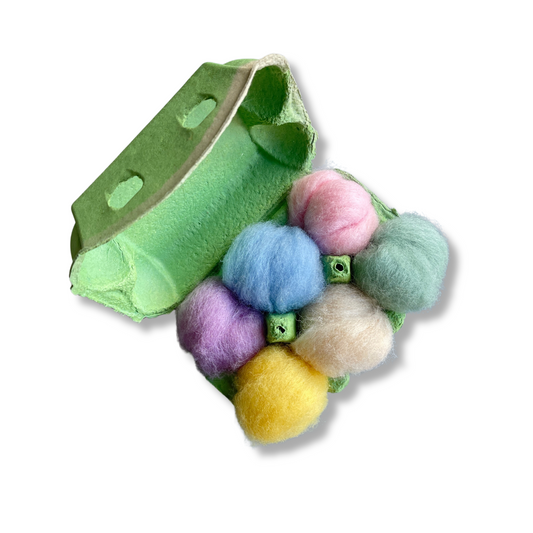 Felting Wool Selection - Pastels