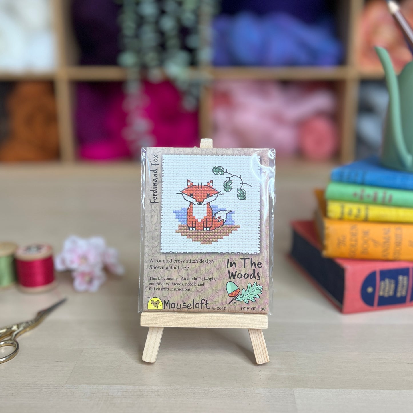 Ferdinand Fox Mini Cross Stitch Kit