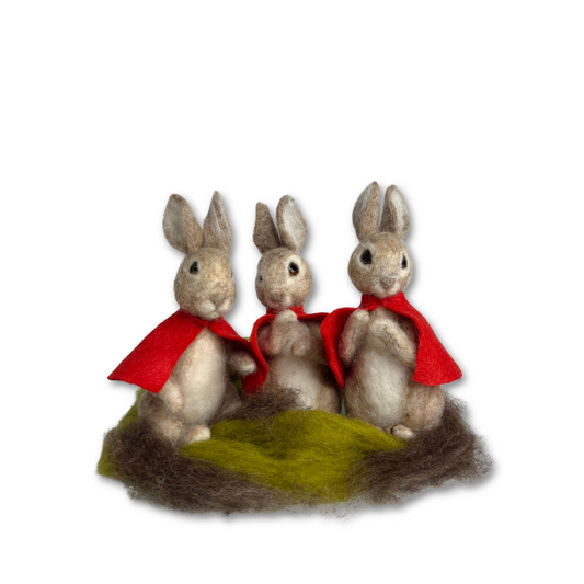 Beatrix Potter - Flopsy, Mopsy and Cotton-tail Needle Felting Craft Kit