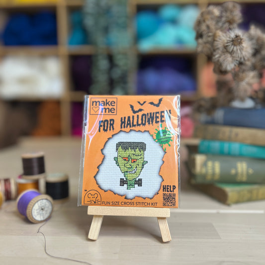 Halloween Monster Mini Cross Stitch Kit