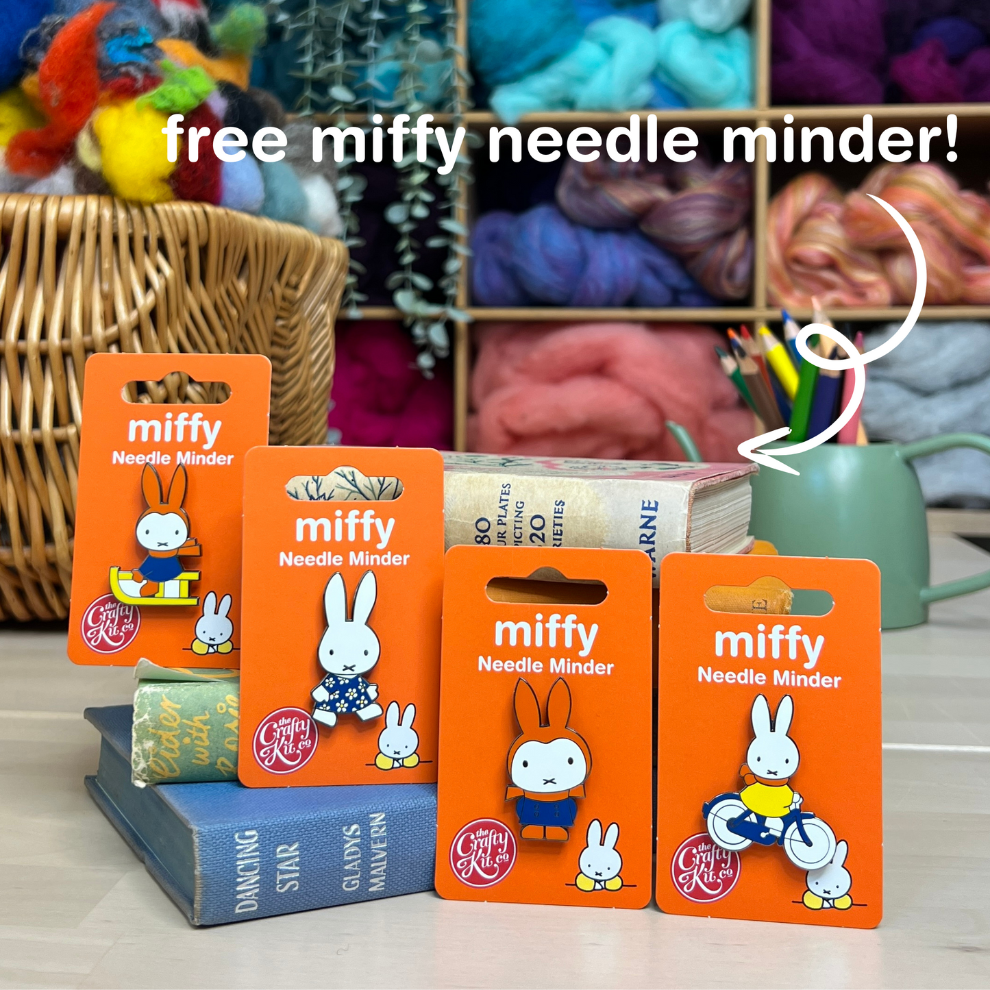 Mini Miffy Embroidery Bundle