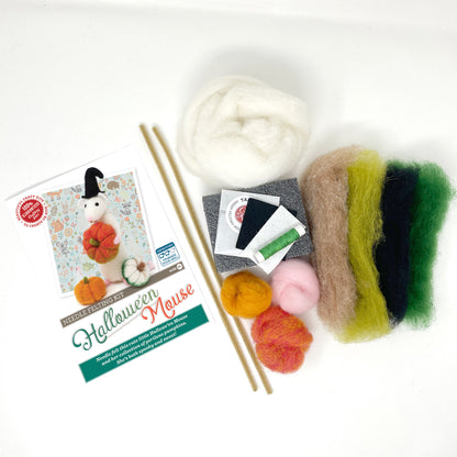 Hallowe'en Mouse Needle Felting Craft Kit