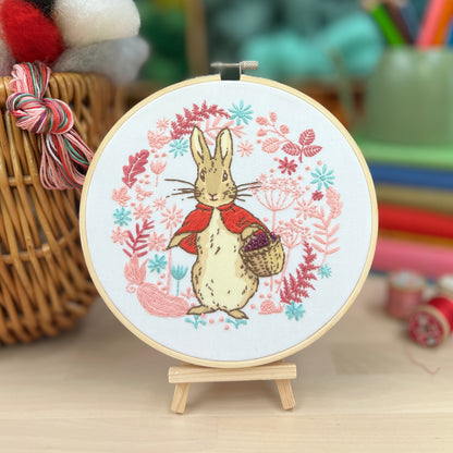 Beatrix Potter - Flopsy Goes Blackberry Picking Embroidery Kit