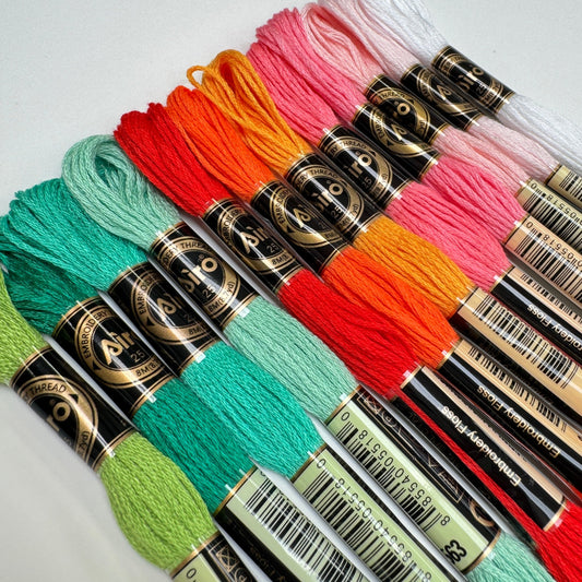 Embroidery Thread Bundle No:12 ("Fiona")