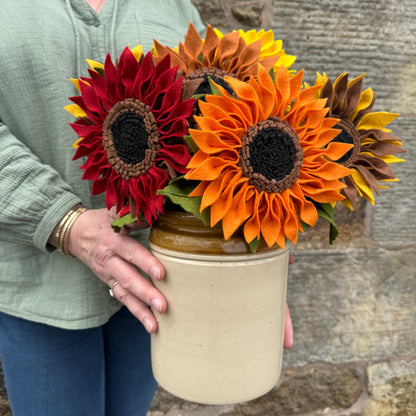 Van Gogh's Felt Sunflowers Pack