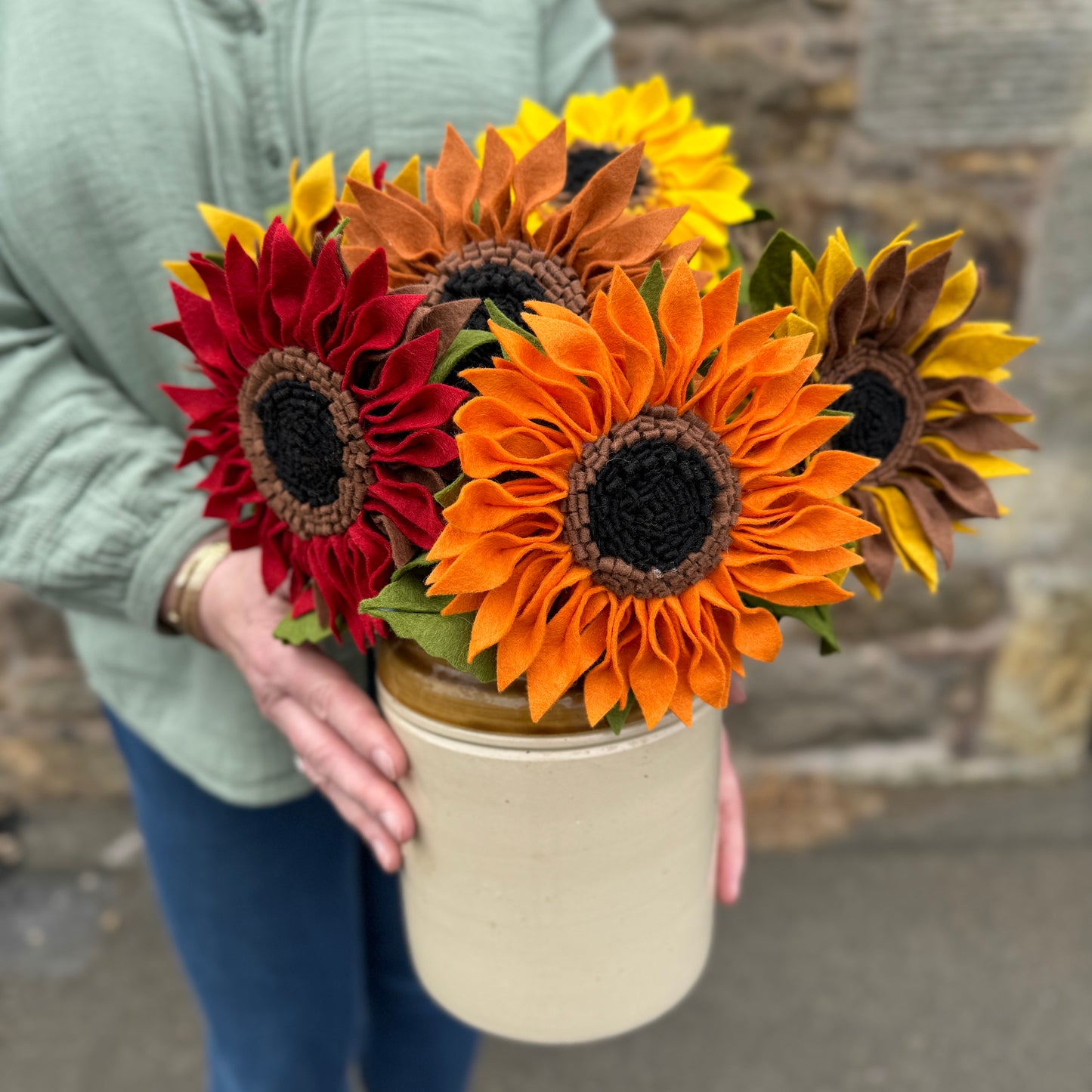 Van Gogh's Felt Sunflowers Pack