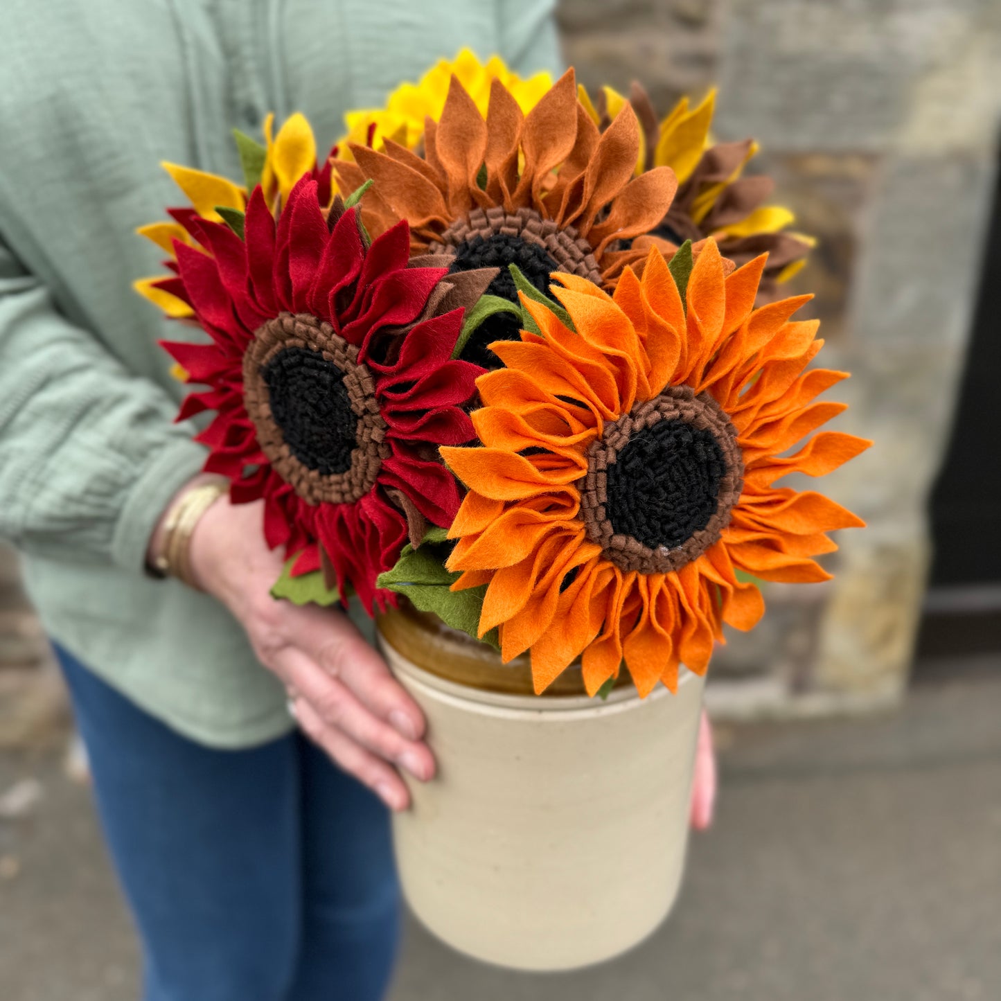 Van Gogh's Felt Sunflowers Pack