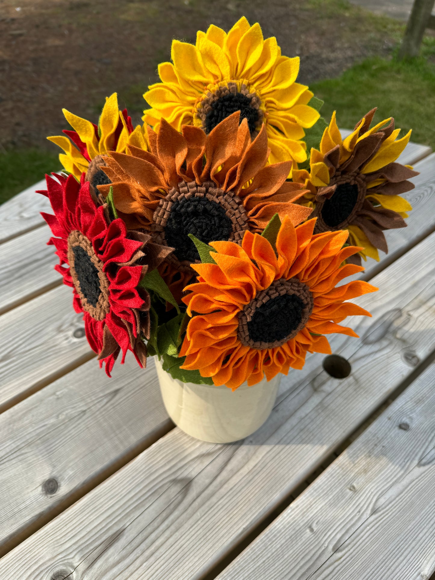 Van Gogh's Felt Sunflowers Pack