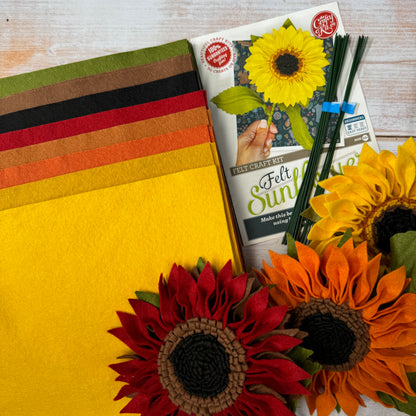 Van Gogh's Felt Sunflowers Pack