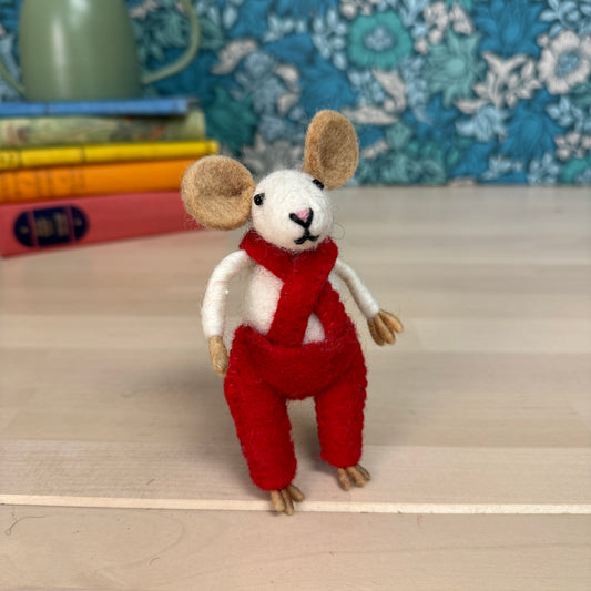 Little Mouse in Dungarees