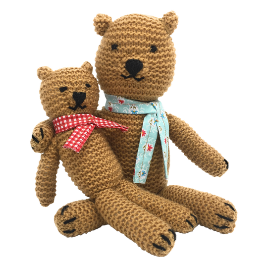 Knit Your Own Teddies Knitting Craft Kit