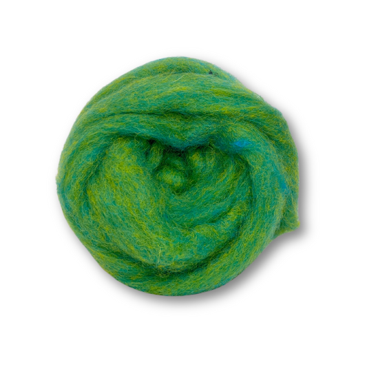 Felting Wool - Lemon Lime