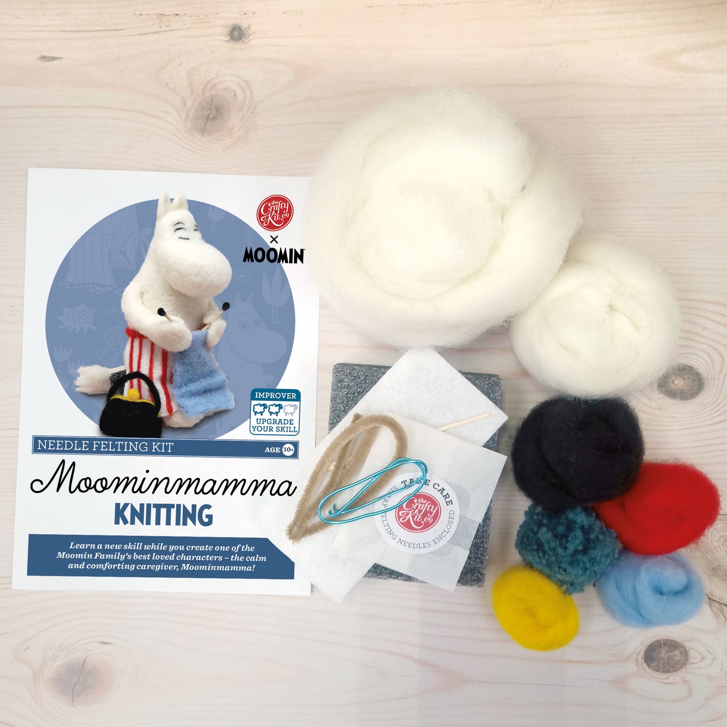 Moomin - Moominmamma Knitting Needle Felting Craft Kit