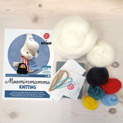 Moomin - Moominmamma Knitting Needle Felting Craft Kit