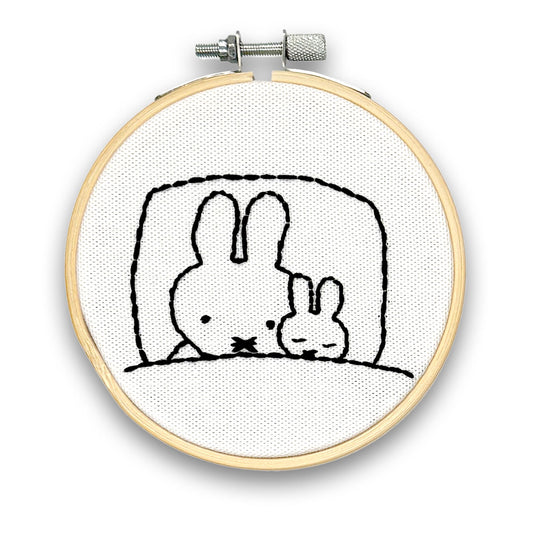 Miffy and the New Baby Mini Embroidery Kit