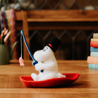 Moomin - Moominpappa Goes Fishing Needle Felting Kit