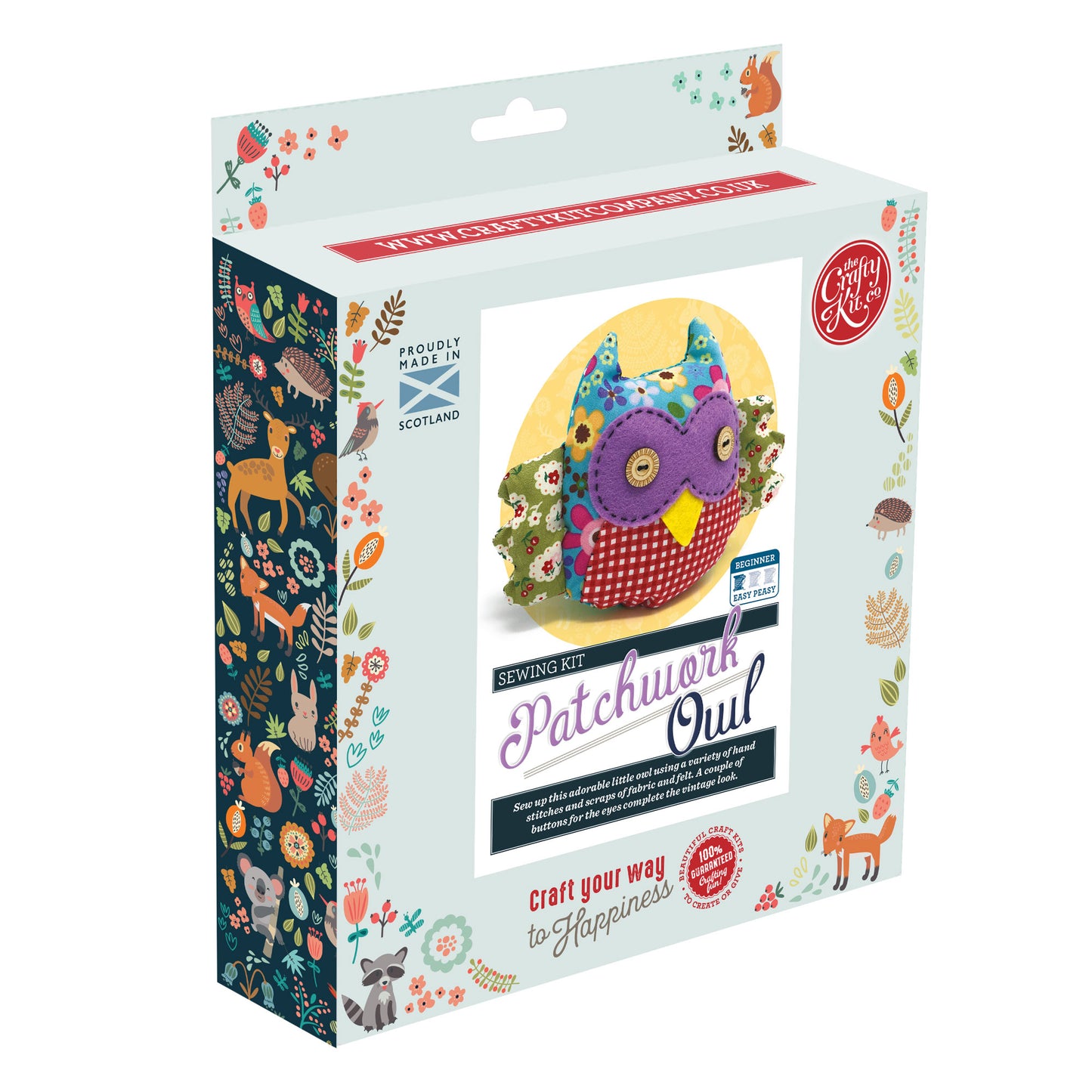 Patchwork Owl Sewing Craft Kit