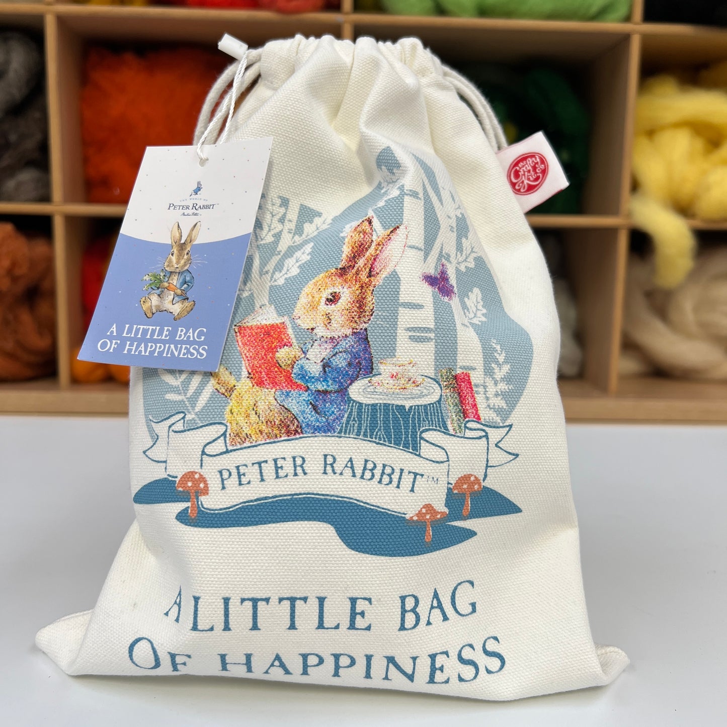 Peter Rabbit 'Bag of Happiness' Drawstring Bag