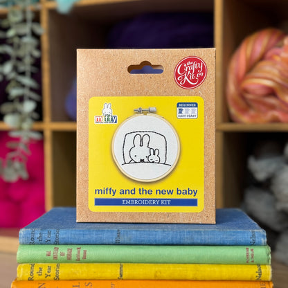 Miffy and the New Baby Mini Embroidery Kit