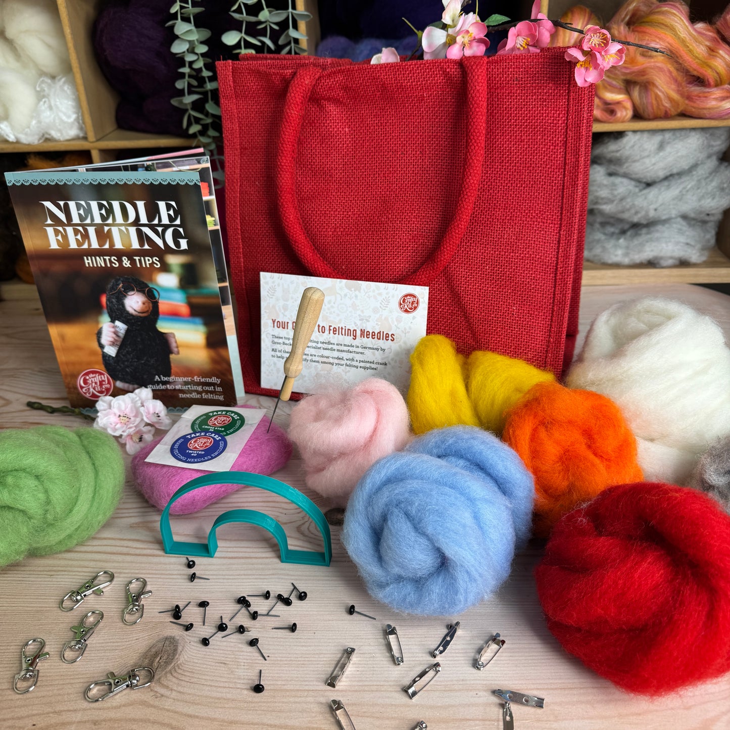 Beginner's Needle Felting Bundle