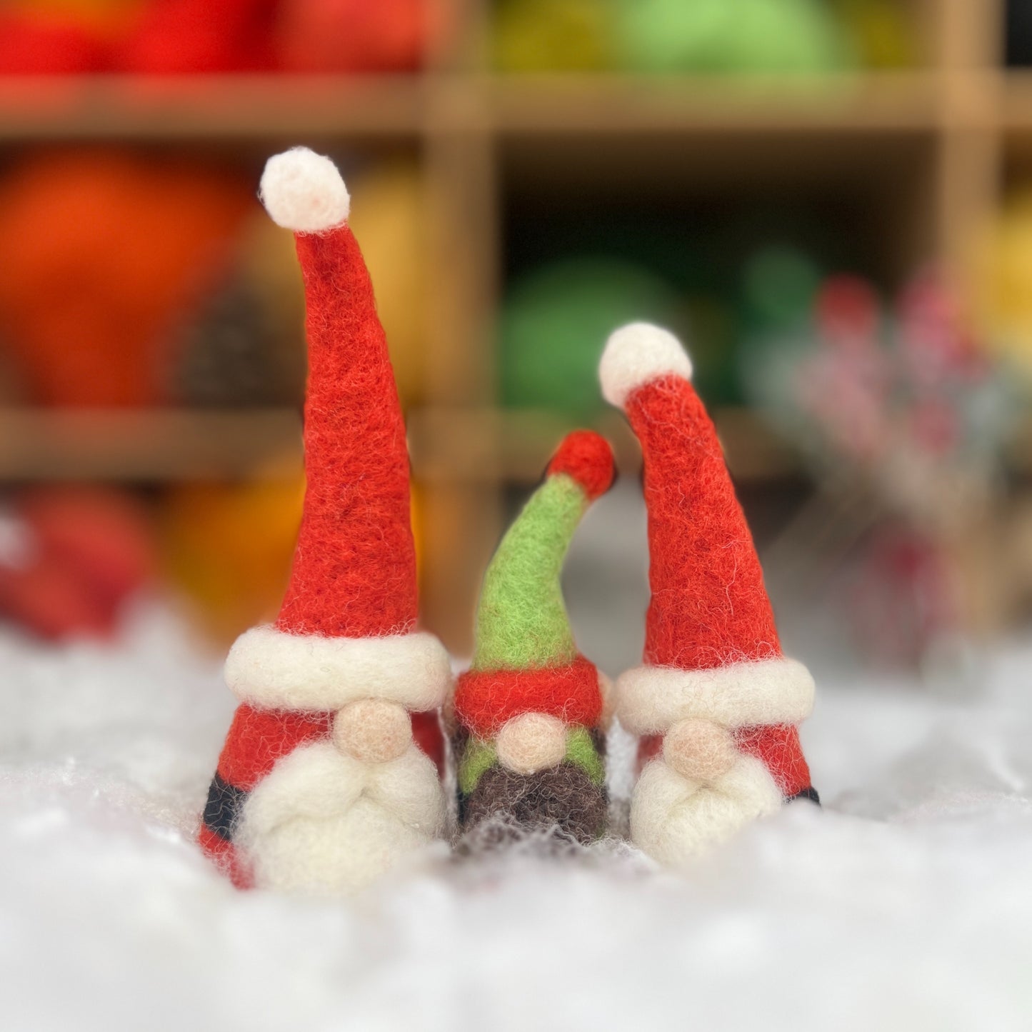 Santa Gnomes Needle Felting Craft Kit