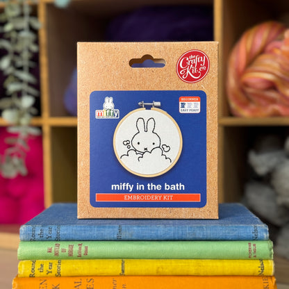 Miffy in the Bath Mini Embroidery Kit