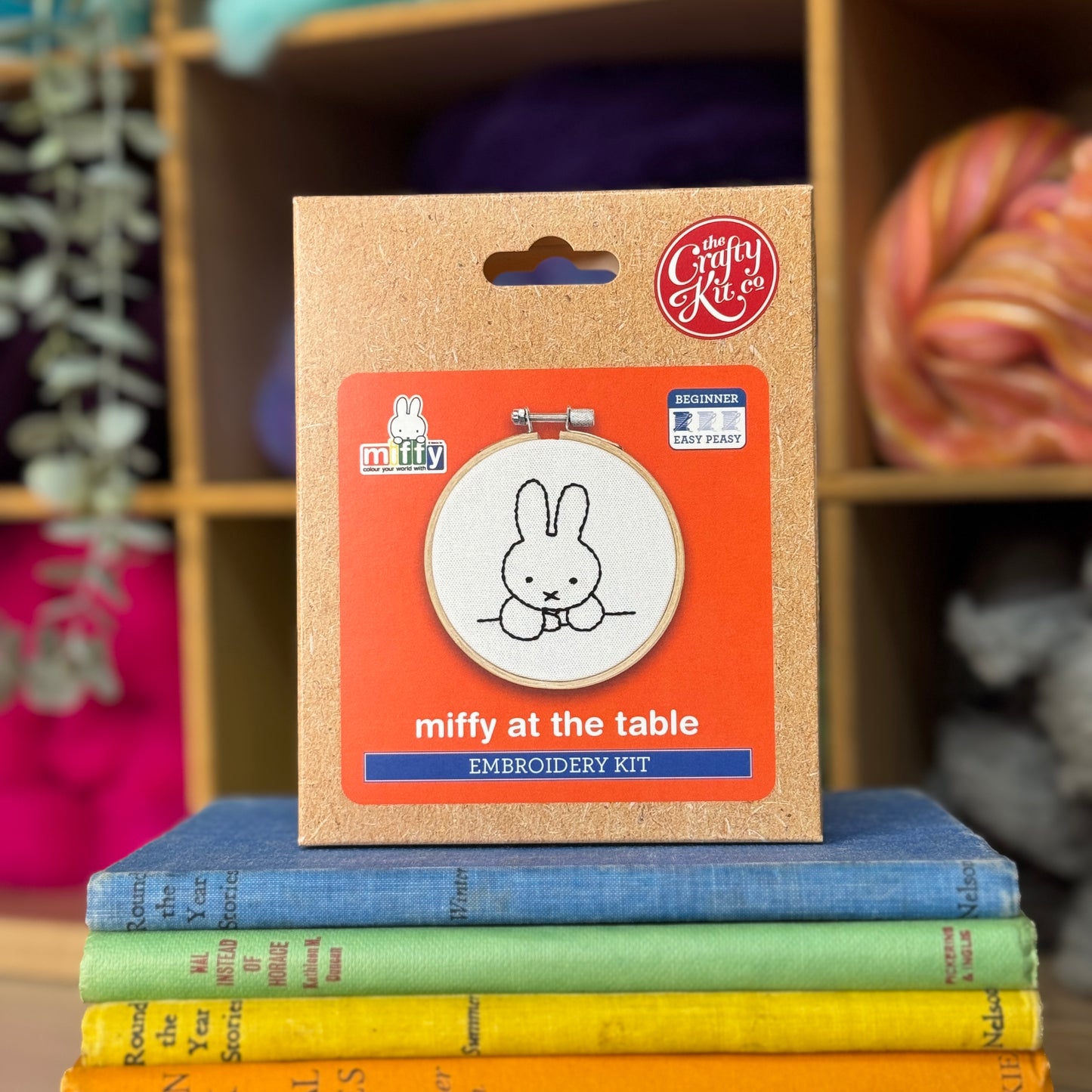 Miffy at the Table Mini Embroidery Kit