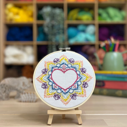 Indian Heart - Embroidery Kit