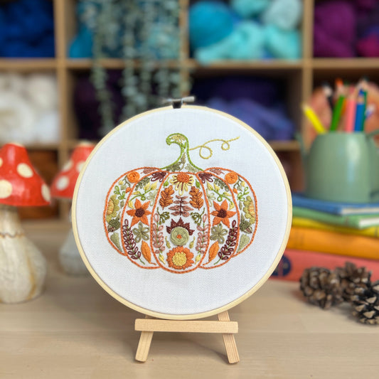 Pumpkin Sampler Embroidery Kit