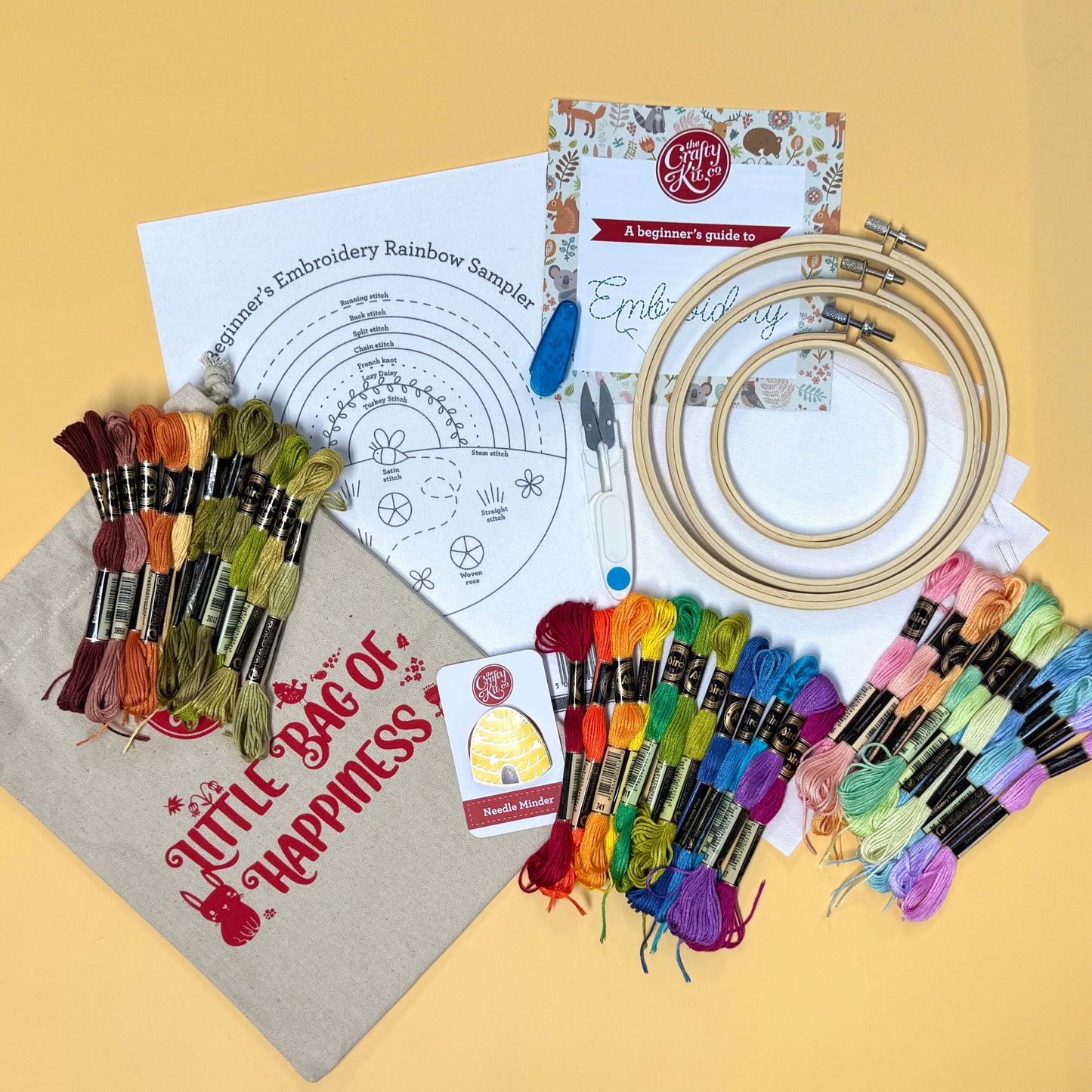 Beginner's Embroidery Bundle