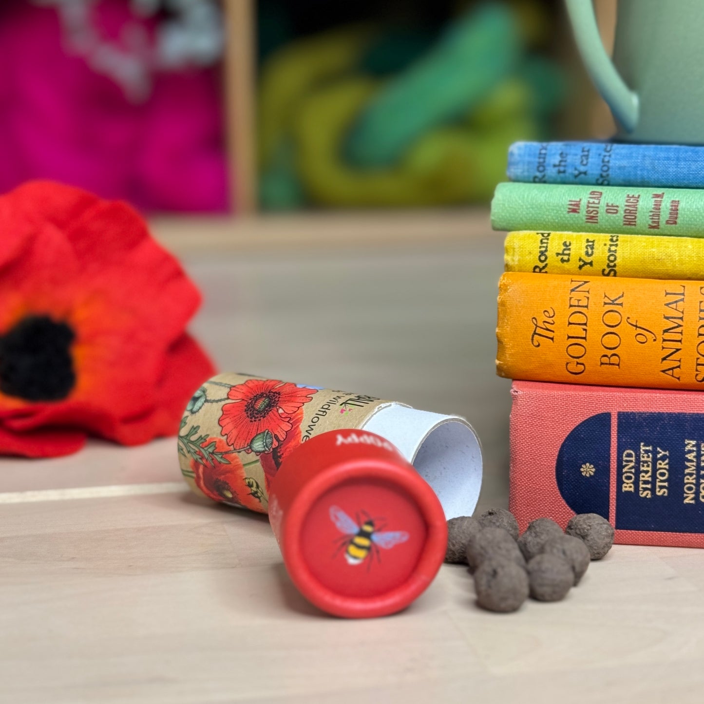 Common Poppy Wildflower Seed Balls