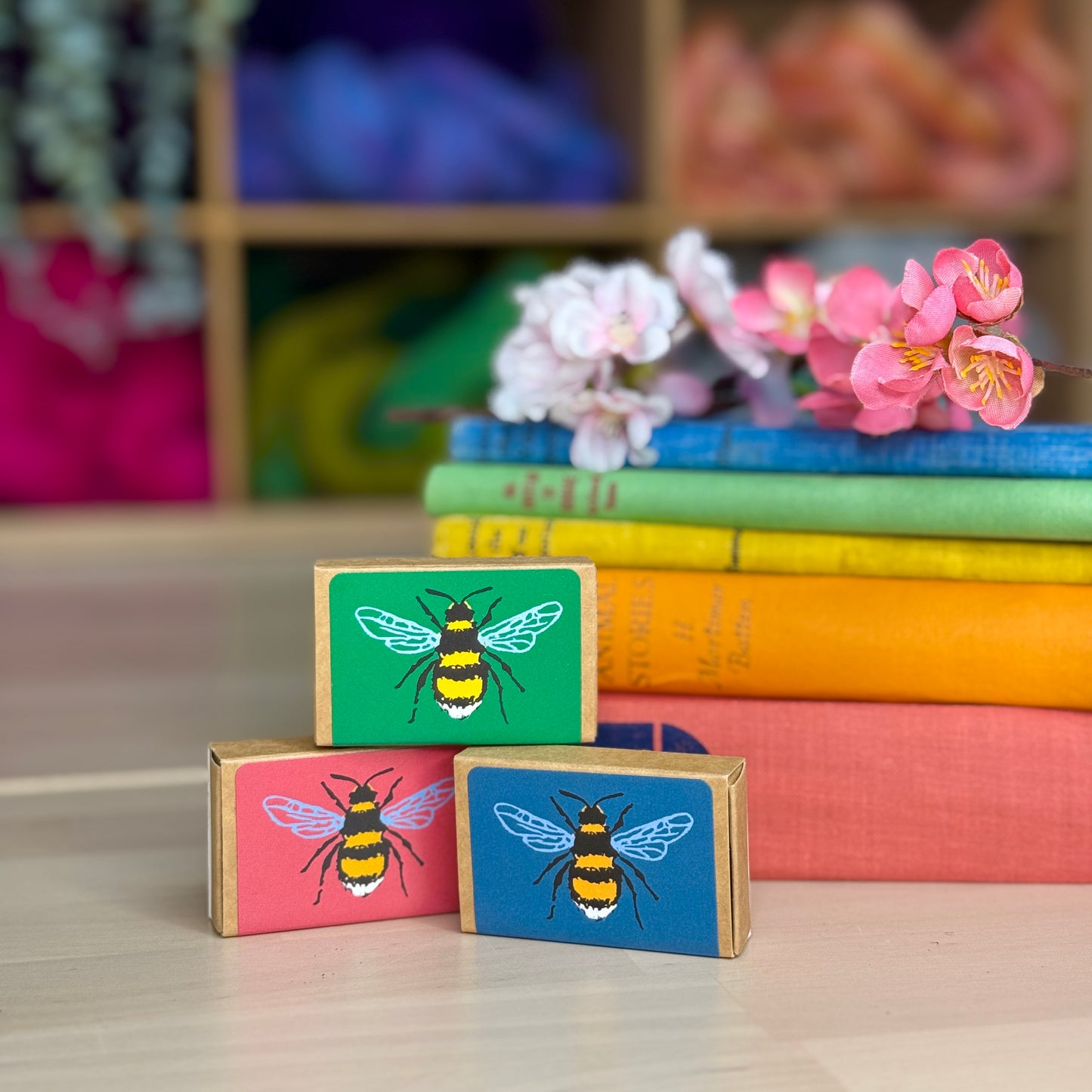 Seedball Bee Matchbox