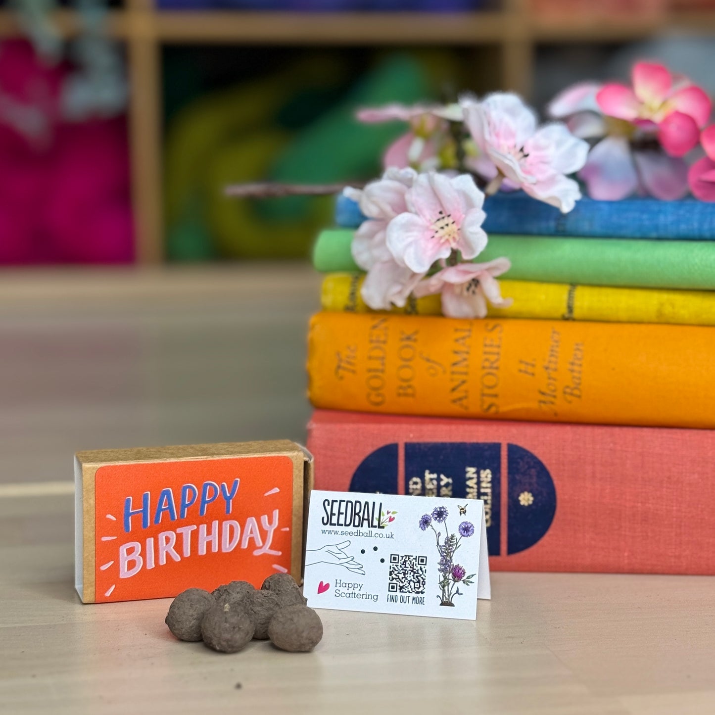 Seedball 'Happy Birthday' Matchbox