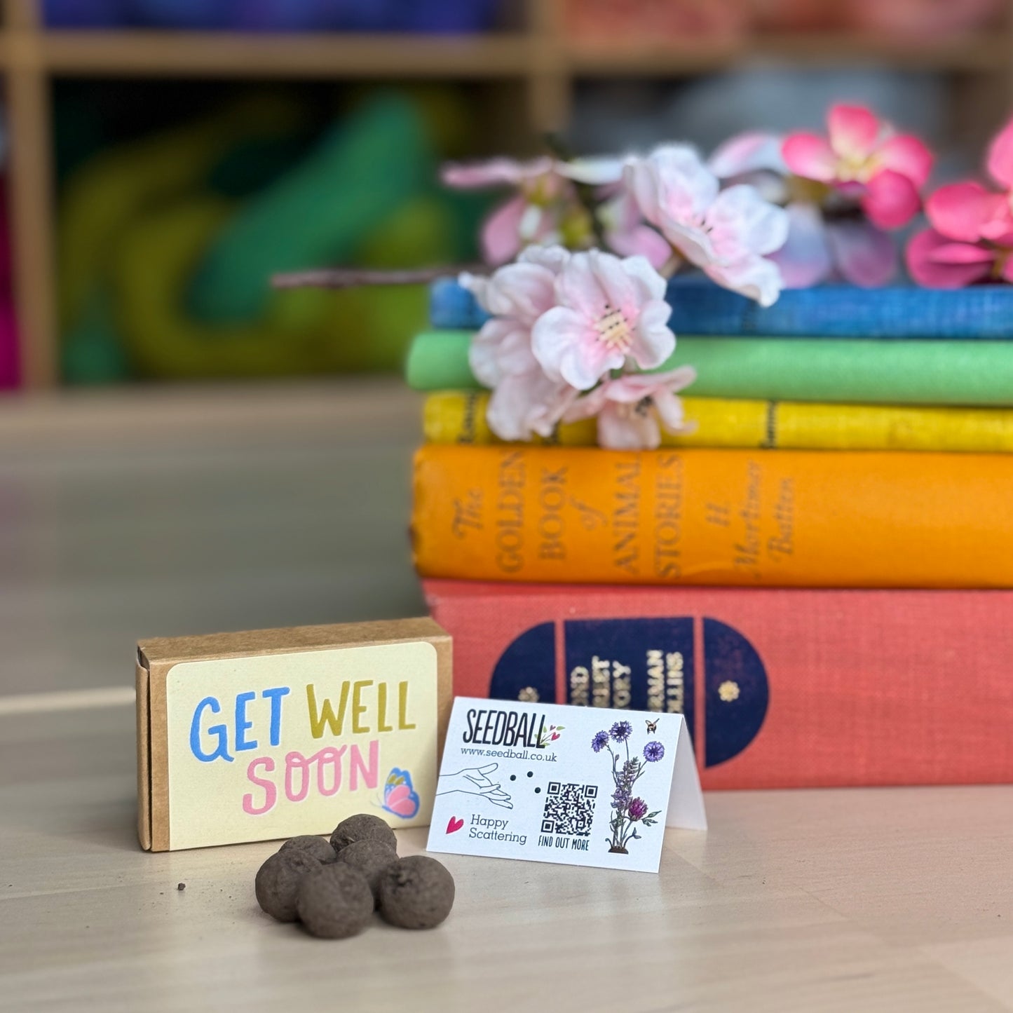 Seedball 'Get Well Soon' Matchbox