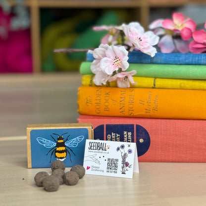 Seedball Bee Matchbox