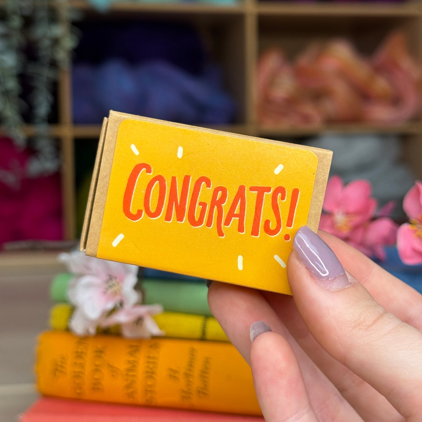 Seedball 'Congrats' Matchbox