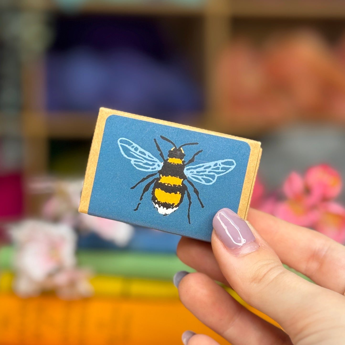 Seedball Bee Matchbox