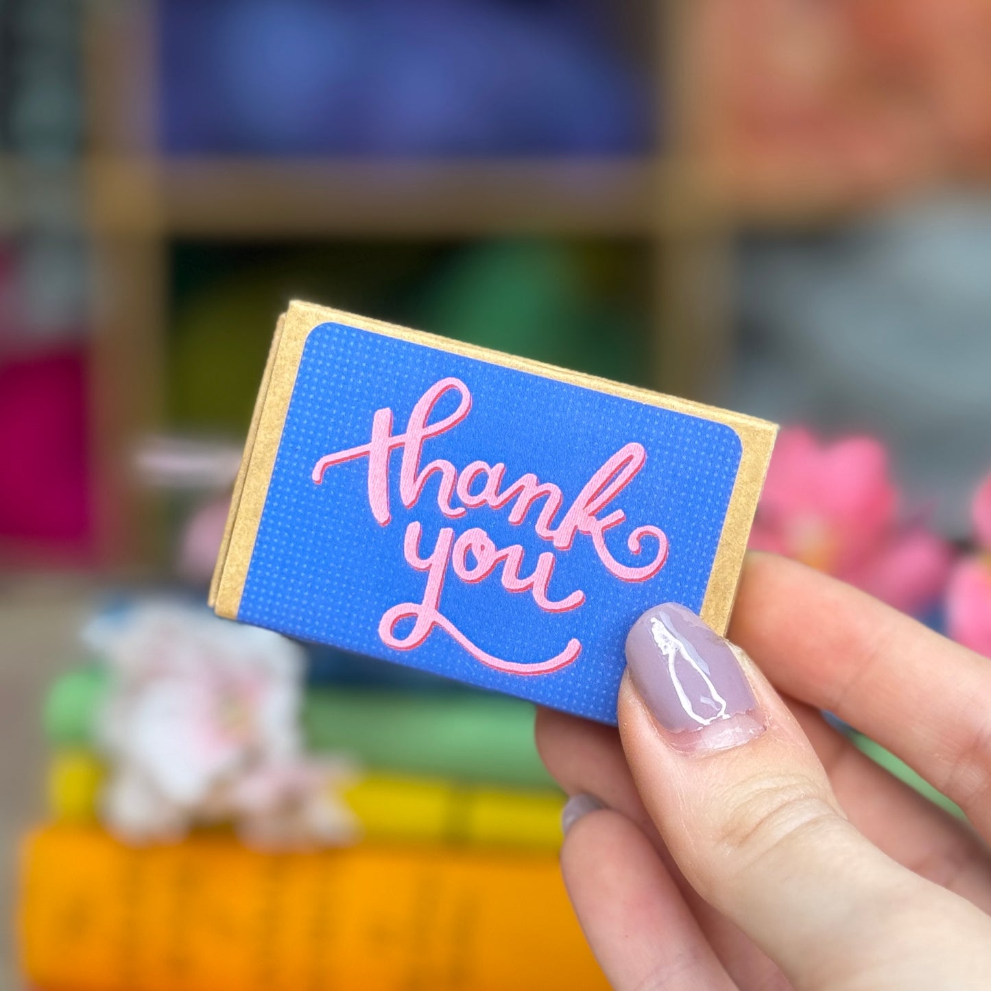 Seedball 'Thank You' Matchbox