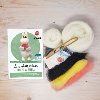 Moomin - Snorkmaiden Finds a Shell Needle Felting Kit